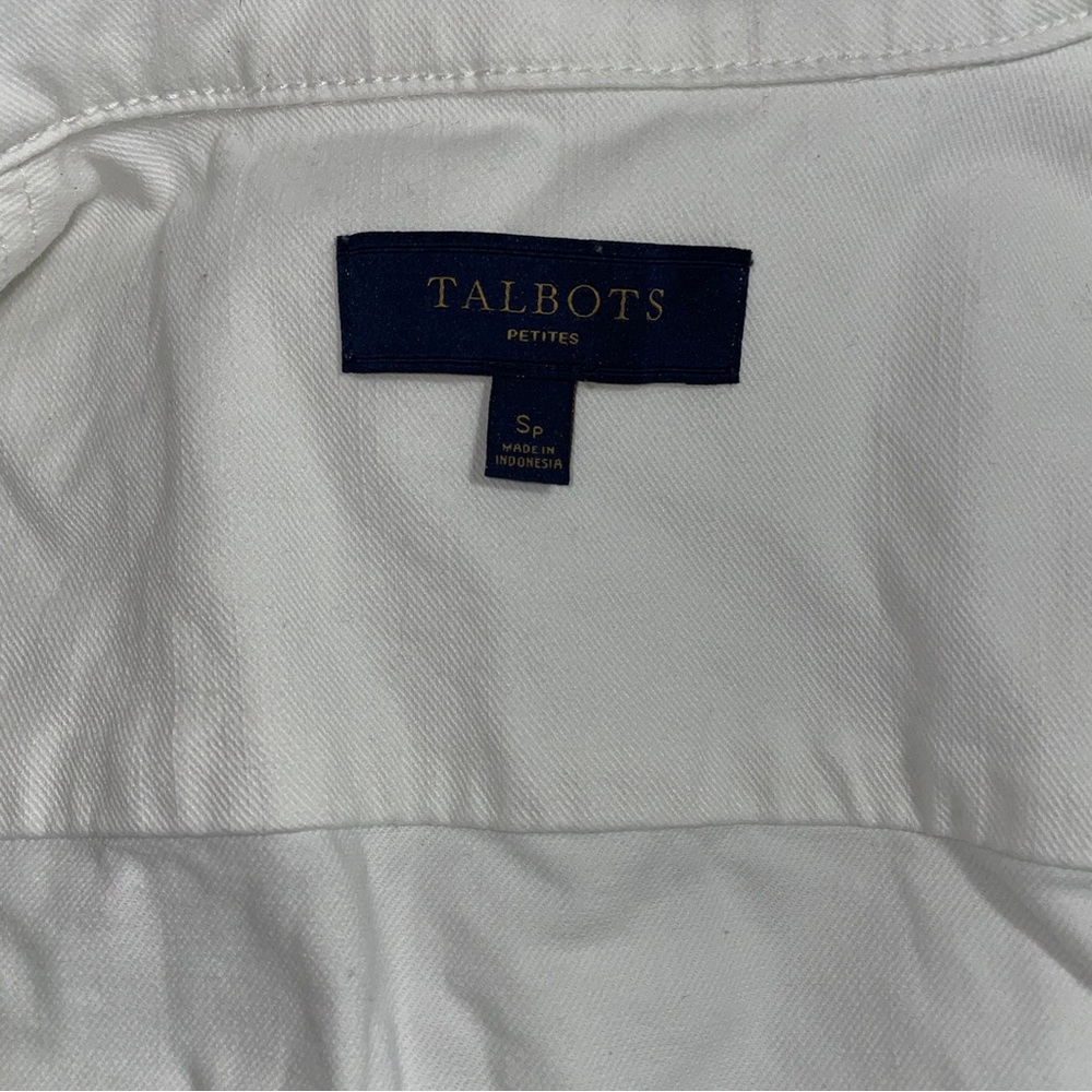Talbots button jean jacket - Picture 12 of 13